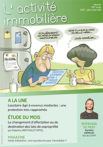 Couverture Activité Immobilière Juillet Août 2025
