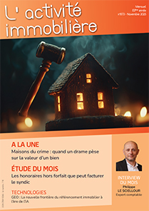 Couverture Activité Immobilière Novembre 2025