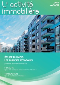 Lire la revue L'Activité immobilière