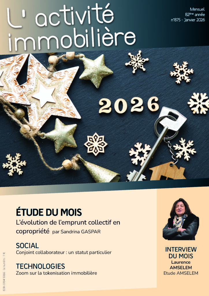 Couverture Activité Immobilière - Janvier 2026